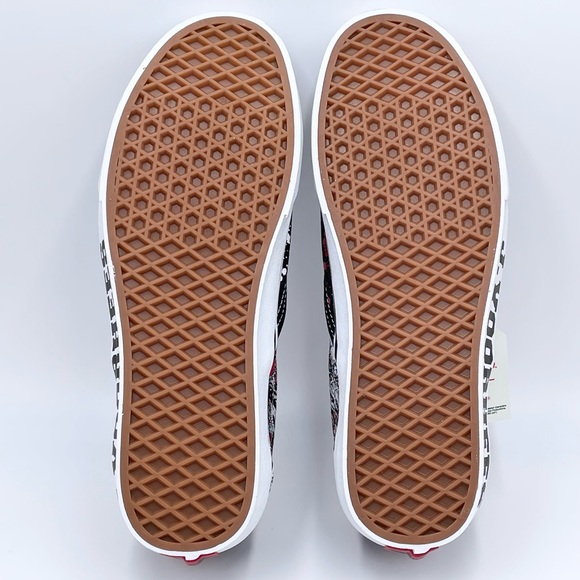 Vans House of Terror (Horror) Jason Voorhees FRIDAY THE 13TH Slip-On shoes Sz 11 - Picture 10 of 12